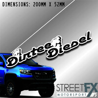 Dirtee Diesel Sticker Decal