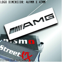 AMG Intercooler Stencil Sticker Kit