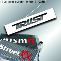 TRUST Intercooler Stencil Sticker Kit