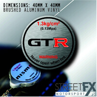 GTR Radiator Car Sticker