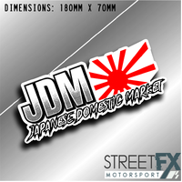 JDM Japanese Domestic Market V2 Sticker bumper window jdm car ute aussie  
