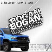 Bogan Edition Twin Pack Sticker Funny Humour Car  Truck Ute  4x4 Pop Culture   