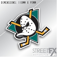 Mighty Ducks Sticker Decal meme Movie hockey logo bumper window car 4x4 Camper
