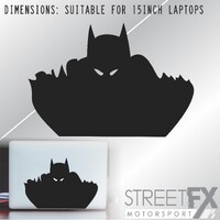 Dark Knight Batman Sticker Decal stencil laptop computer hero bat