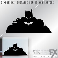 Batman Sticker Dark Knight Decal stencil laptop computer hero bat gotham 