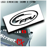 FPV Intercooler cooler front mount for Ford stencil Sticker Decal car jdm drift race