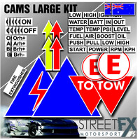 CAMS Approved LARGE Sticker Rally Drift Motorsport Racing Track Racing JDM