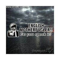 English Do You Speak It Sticker
