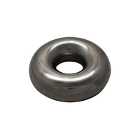 Stainless Steel Donut 3" 360 Degree 1.0D - Polished