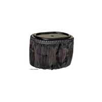 Black Dry Charger Air Filter Wrap - 3" W x 4" L x 2.75" H