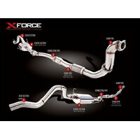 3in Turbo-Back Exhaust no Cat, Non-Polished Stainless (Colorado RC 11-12)