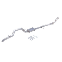 3in Turbo-Back Exhaust w/Cat-Delete Pipe, Non-Polished (Ranger PK 07-11/BT-50 06-11)