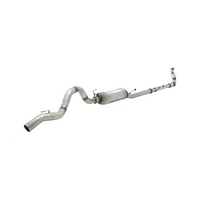 3in Turbo-Back Exhaust no Cat, Non-Polished Stainless (Colorado RG 12-16)