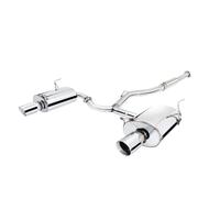 3in Cat-Back Exhaust w/Quad Tips - Raw 409 Stainless Steel (WRX/STI 11+)