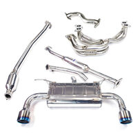 R400 Black Tip Engine Back Exhaust with Equal Headers (BRZ 12-21/86 12-24)