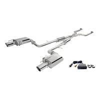 Twin 2.5" Stainless Steel Cat-Back Exhaust System w/ Varex Rear Mufflers (IS350 13-16)