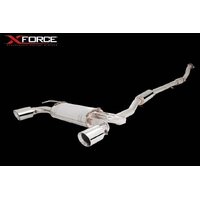 3in Dump Pipe-Back Exhaust - Stainless Steel (EVO X 07-16)