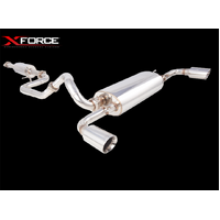 2.5in Cat-Back Exhaust w/Dual Size 4in Angle-Cut Tips (Mazda3 SP25 10-13)