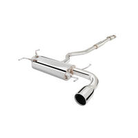 3in Cat-Back Exhaust w/Single Tip - Stainless Steel (WRX Hatch 08-11)