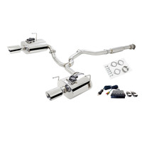 3in Cat-Back Exhaust w/Varex Mufflers - Stainless (WRX 09-10/Forester SH)