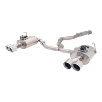 3in Cat-Back Exhaust w/Quad-Tip Varex Mufflers - Stainless (WRX 11+/STi 11-20)