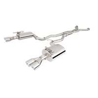 7-Series Twin 2.5in Cat-Back Exhaust - Stainless (Commodore VE-VF SS Ute 08-17)