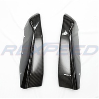 Rexpeed STI Style Carbon Rear Bumper Extensions for BRZ FR25