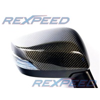 Rexpeed Mirror Covers Full Replacements for 2015-2019 Subaru WRX / STI G11F