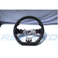 Rexpeed Carbon Fiber & Leather Steering Wheel for 2015-2019 Subaru STI/WRX G43