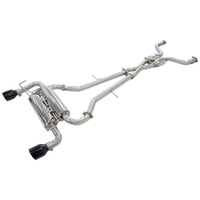 Gemini Cat Back Exhaust with SS Straight Cut Tips (370Z 09-21)
