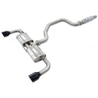 R400 "Signature Edition" Cat Back Exhaust w/Round Black Tips (Golf GTI Mk8 19-21)