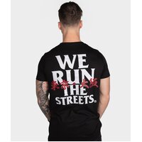 We Run The Streets Tee - Black
