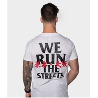 We Run The Streets Tee - White