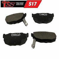 Street Series S17 Brake Pads - Rear (S13 Silvia/180SX/S14/S15 200SX)