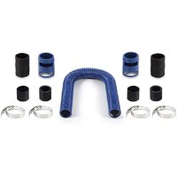 24in Flexible Radiator Hose Kit - Blue