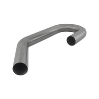 2.5" U-J Bend Universal Stainless Steel Exhaust Piping