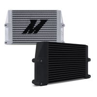 Heavy-Duty Bar and Plate Oil Cooler, 10" Core, Same-Side Outlets