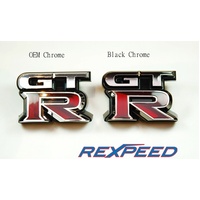 Rexpeed Black Chrome Logo for Nissan GT-R N07