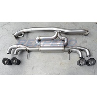 Rexpeed Muffler with Carbon Tips for Nissan GT-R R35 N14