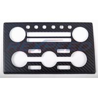 Rexpeed AC Panel Carbon Cover for Nissan GT-R R35 N28