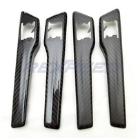 Rexpeed Dry Carbon Emblem Covers Gloss for 2015-On Nissan GT-R R35 N46