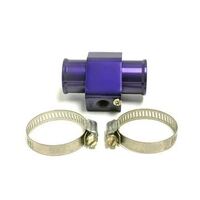 28mm Water Temperature Sender Radiator Hose Adaptor - Purple