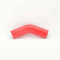 4" Red Silicone Joiner