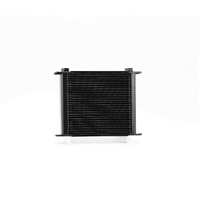 Engine Oil Cooler 280x256x37mm - 28 Row Plate and Fin