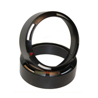 60mm 'Premium' Replacement Bezel Cover/Warning Ring - Black