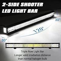 Triple Row Straight Combo Beam LED Light Bar