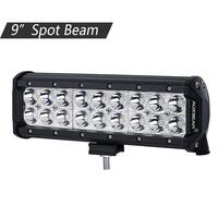 9 inch Classic-SM Series Dual Row LED Light Bar 6000K White Spot/Flood