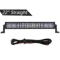22 inch 5D Series Straight/Curved Combo Beam Double Row LED Light Bar