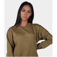 HT Embroidered Sweater - Olive