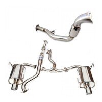 Q300 Turbo Back Exhaust (WRX 08-10/Forester XT 08-14)